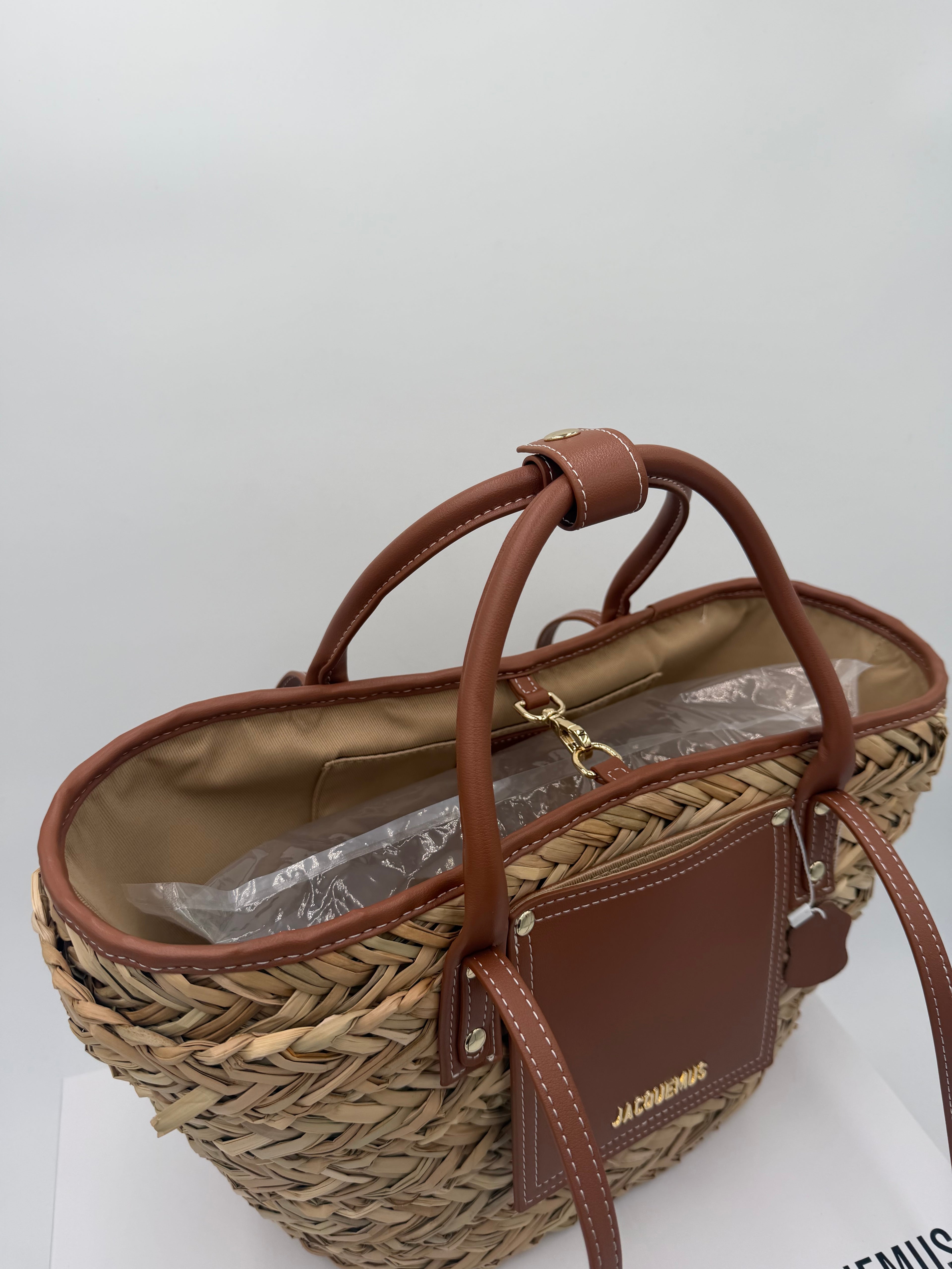Borsa jacqui paglia