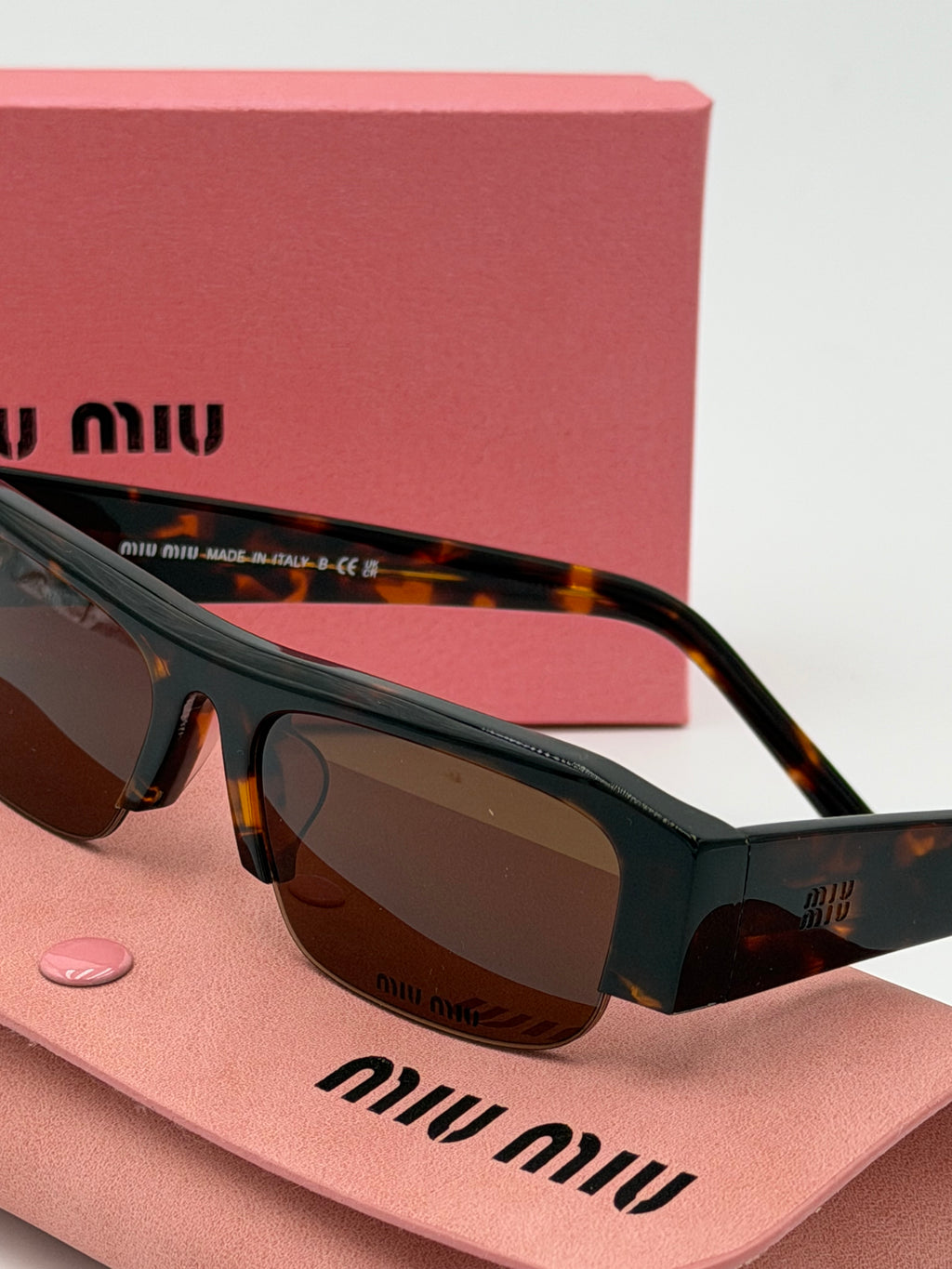 Occhiali miu total brown