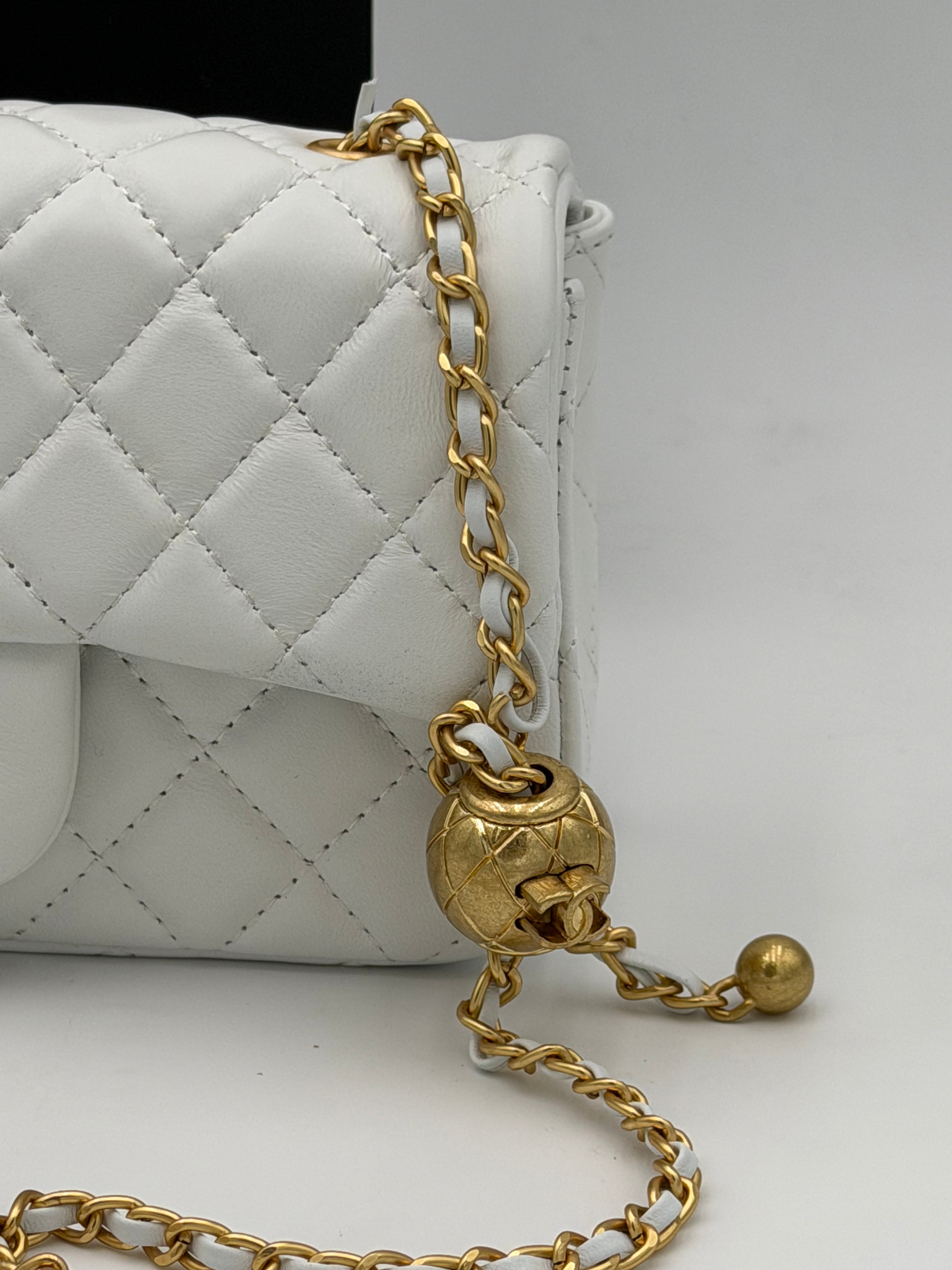 Borsa chany white 20cm