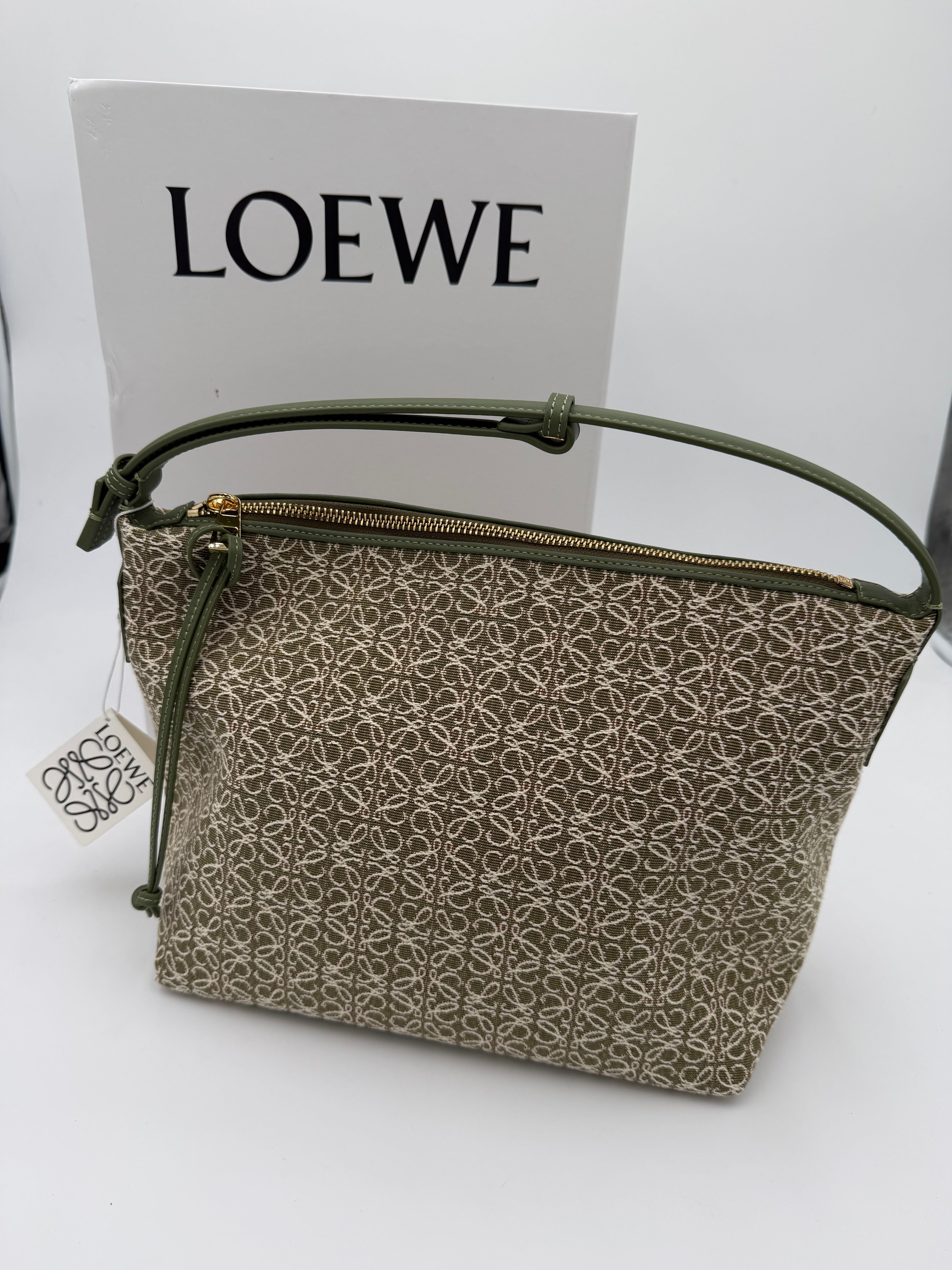 Borsa loewy 30cm verde