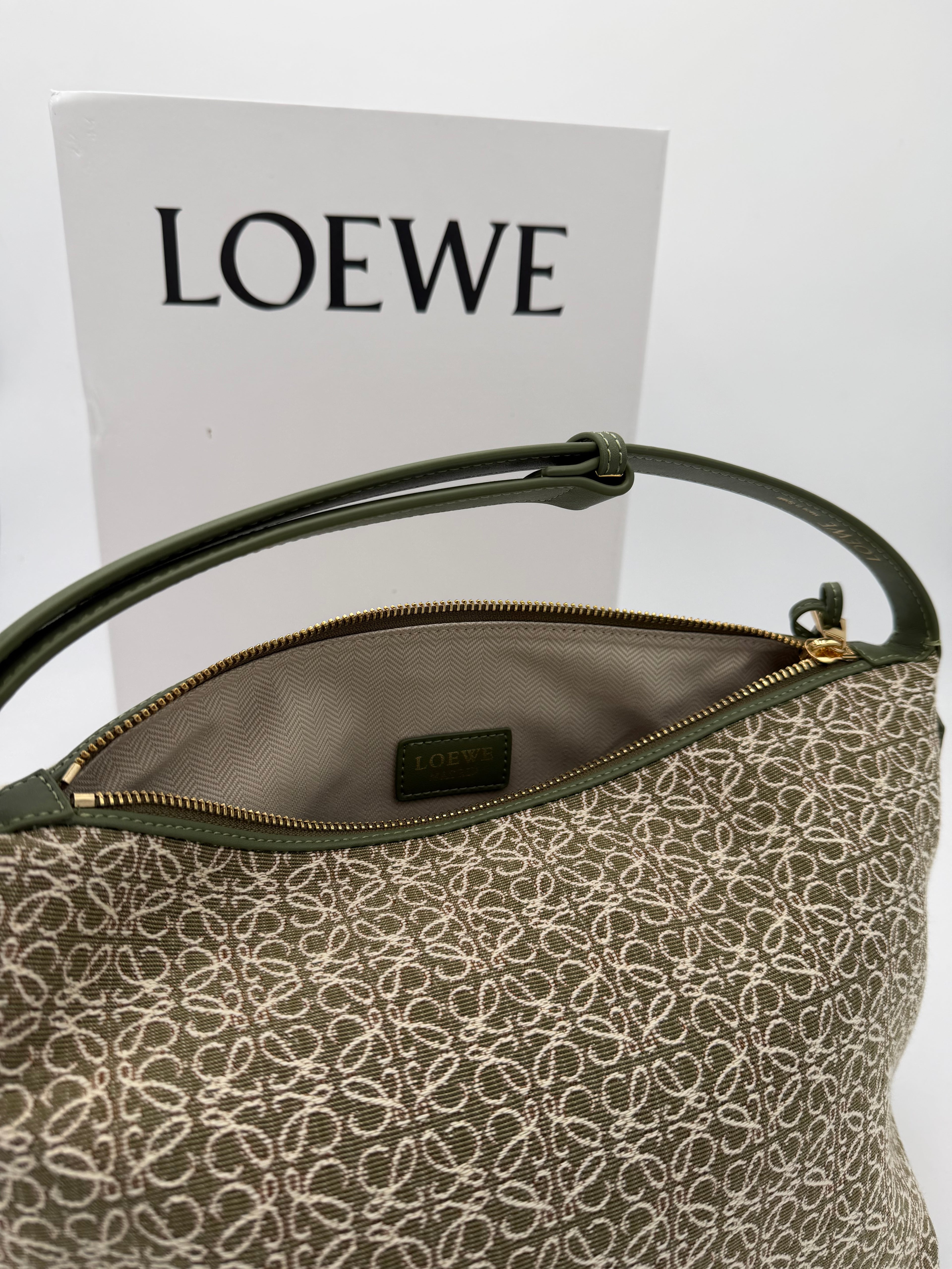 Borsa loewy 30cm verde