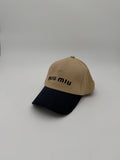 Berretto beige/blu