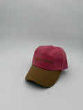 Berretto rosa/beige