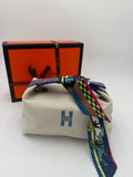 Borsa H beige/blu big