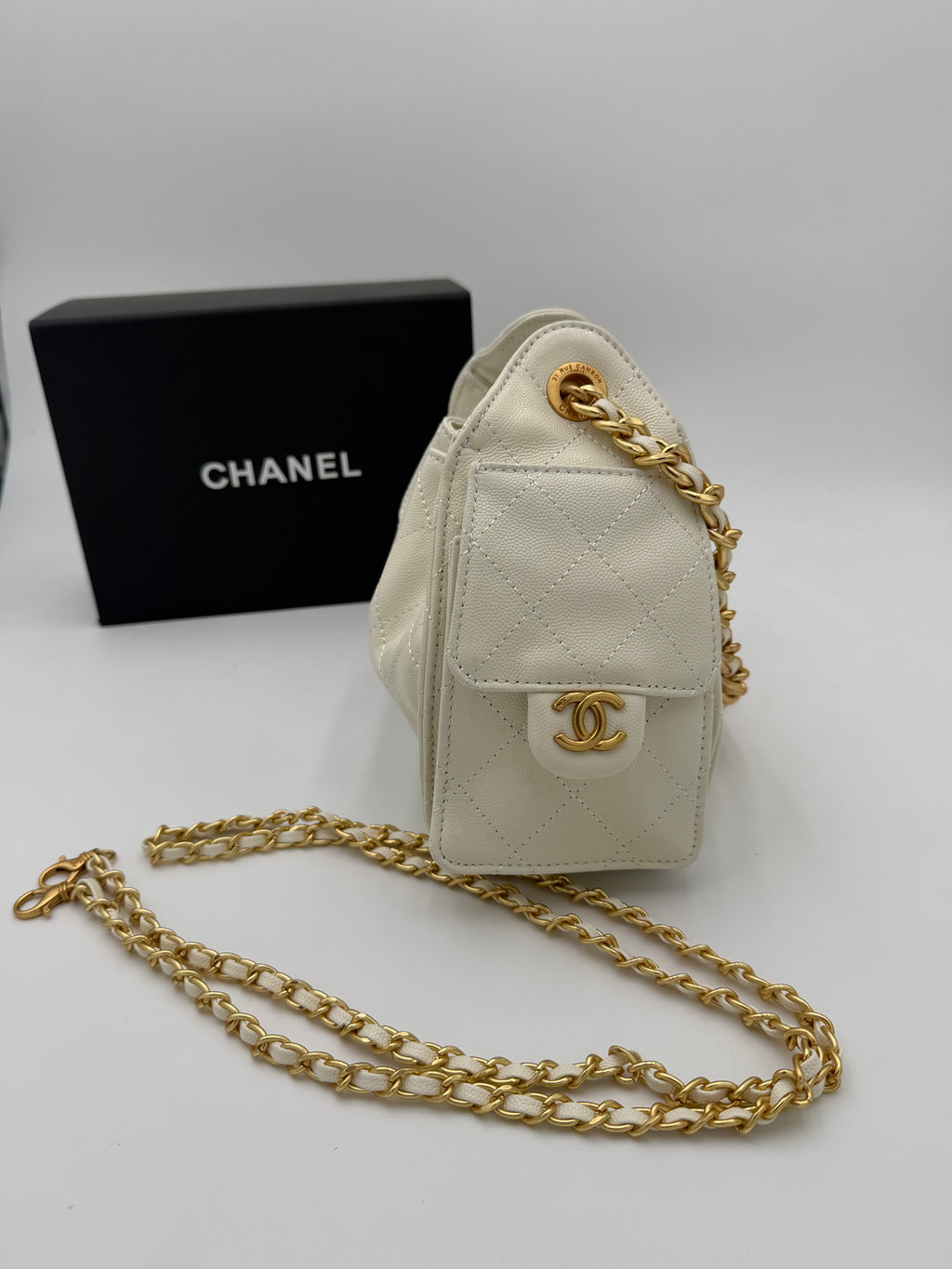 Borsa chany mini white