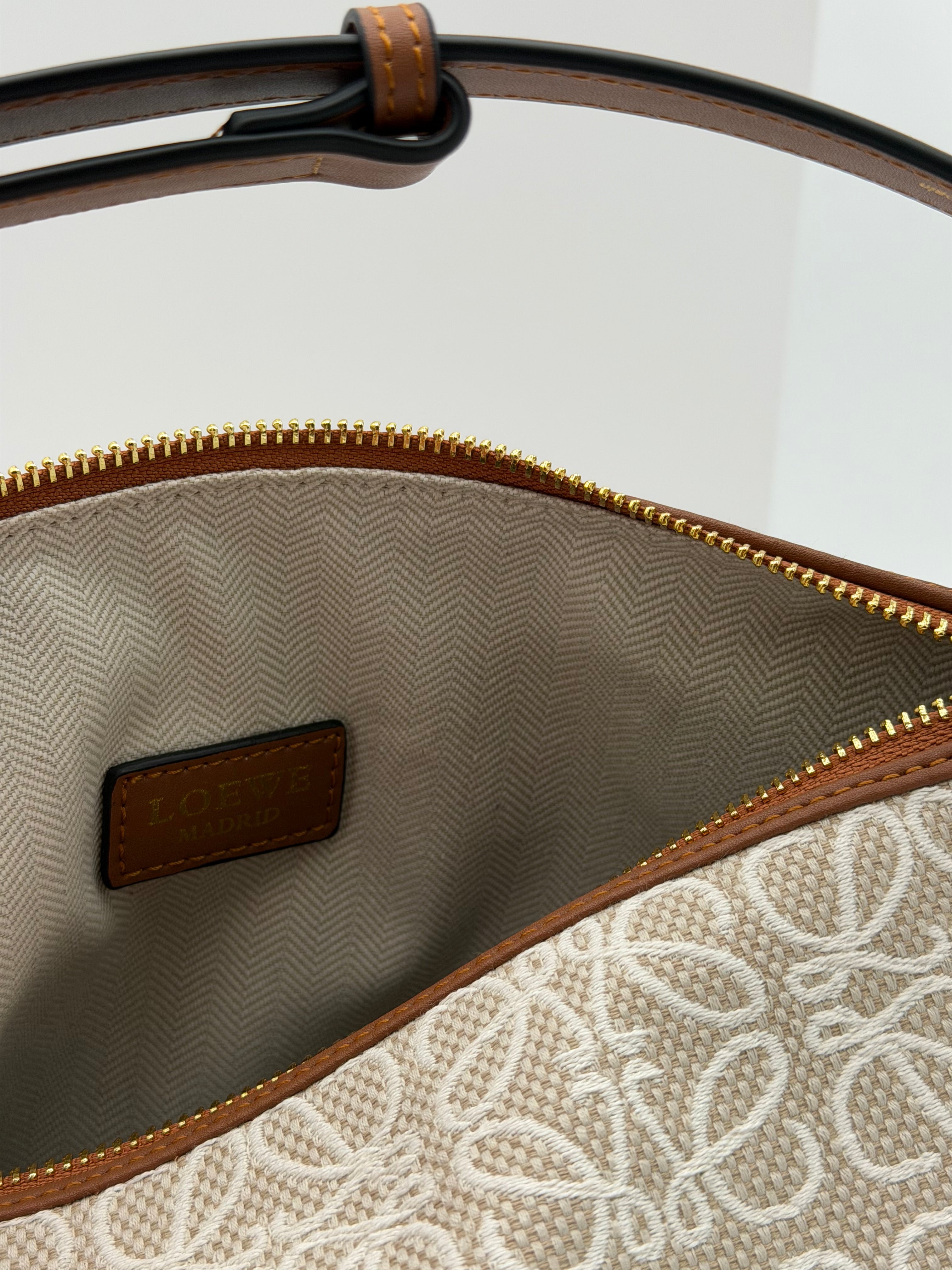 Borsa  loewy 30cm beige