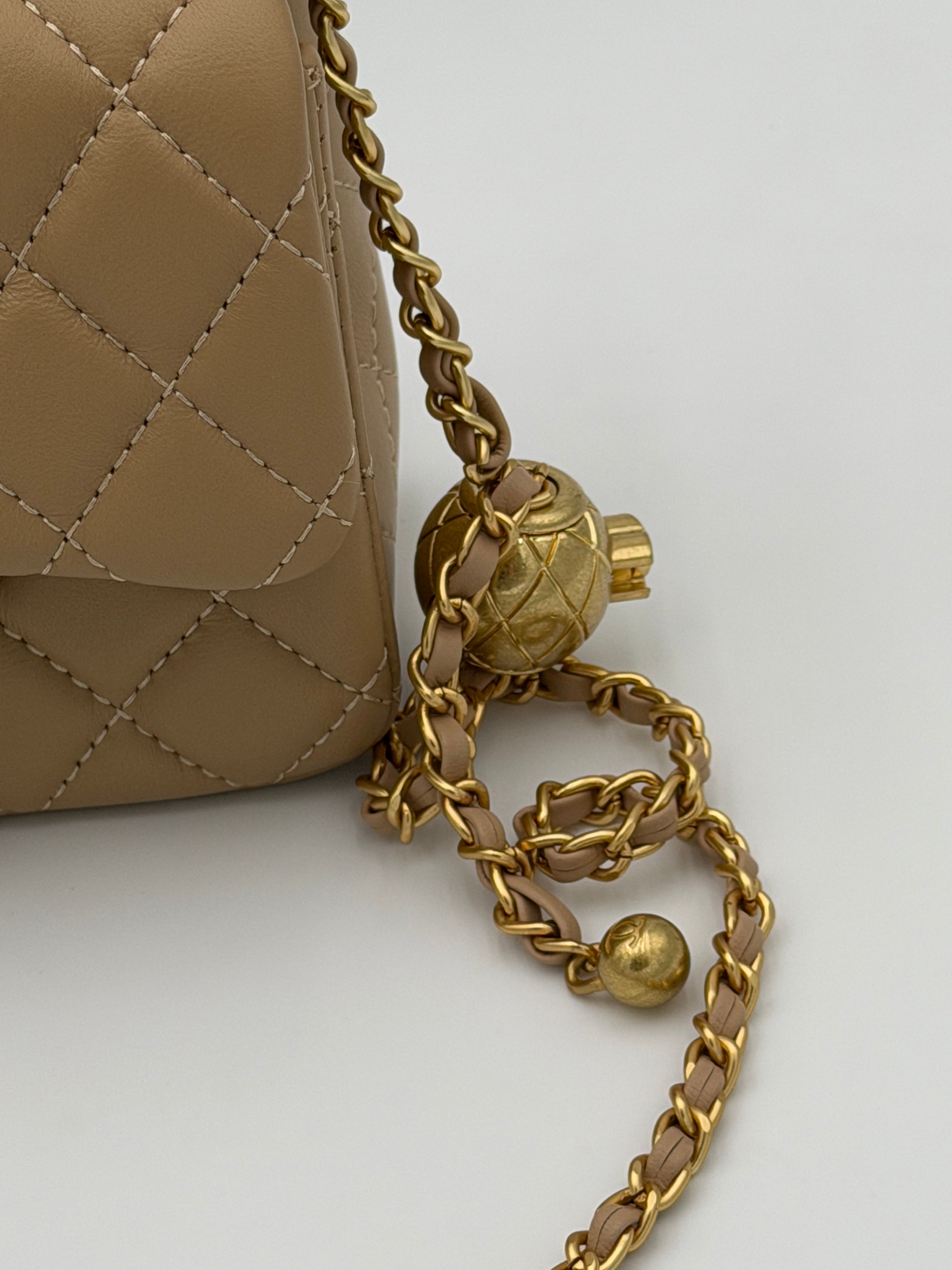 Borsa chany beige 20cm