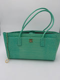 Borsa chany verde acqua 37cm
