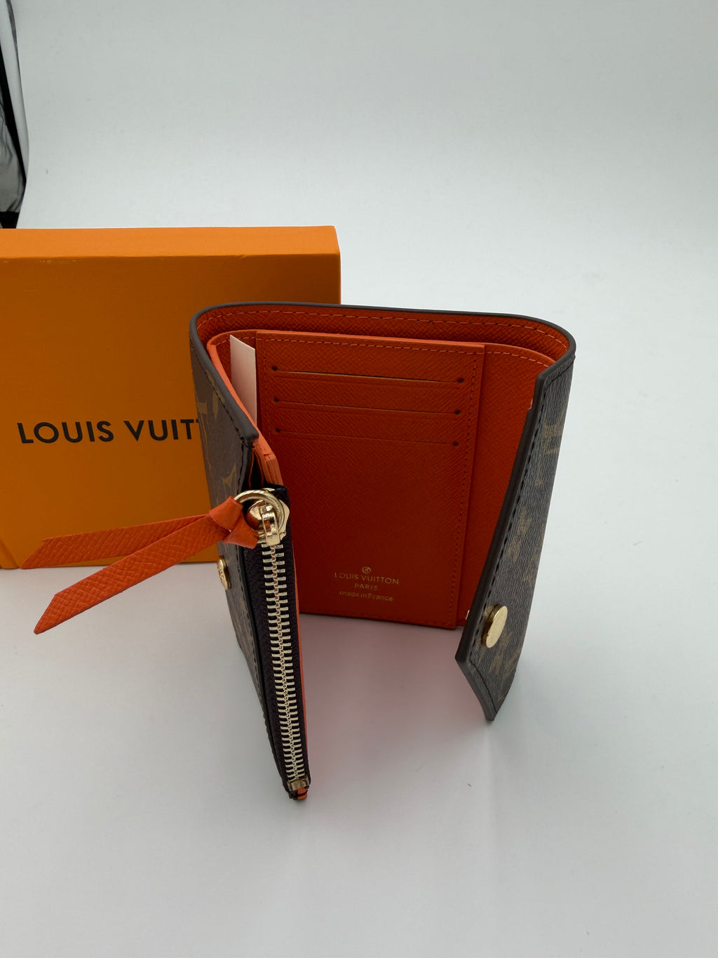 Mini portafoglio orange