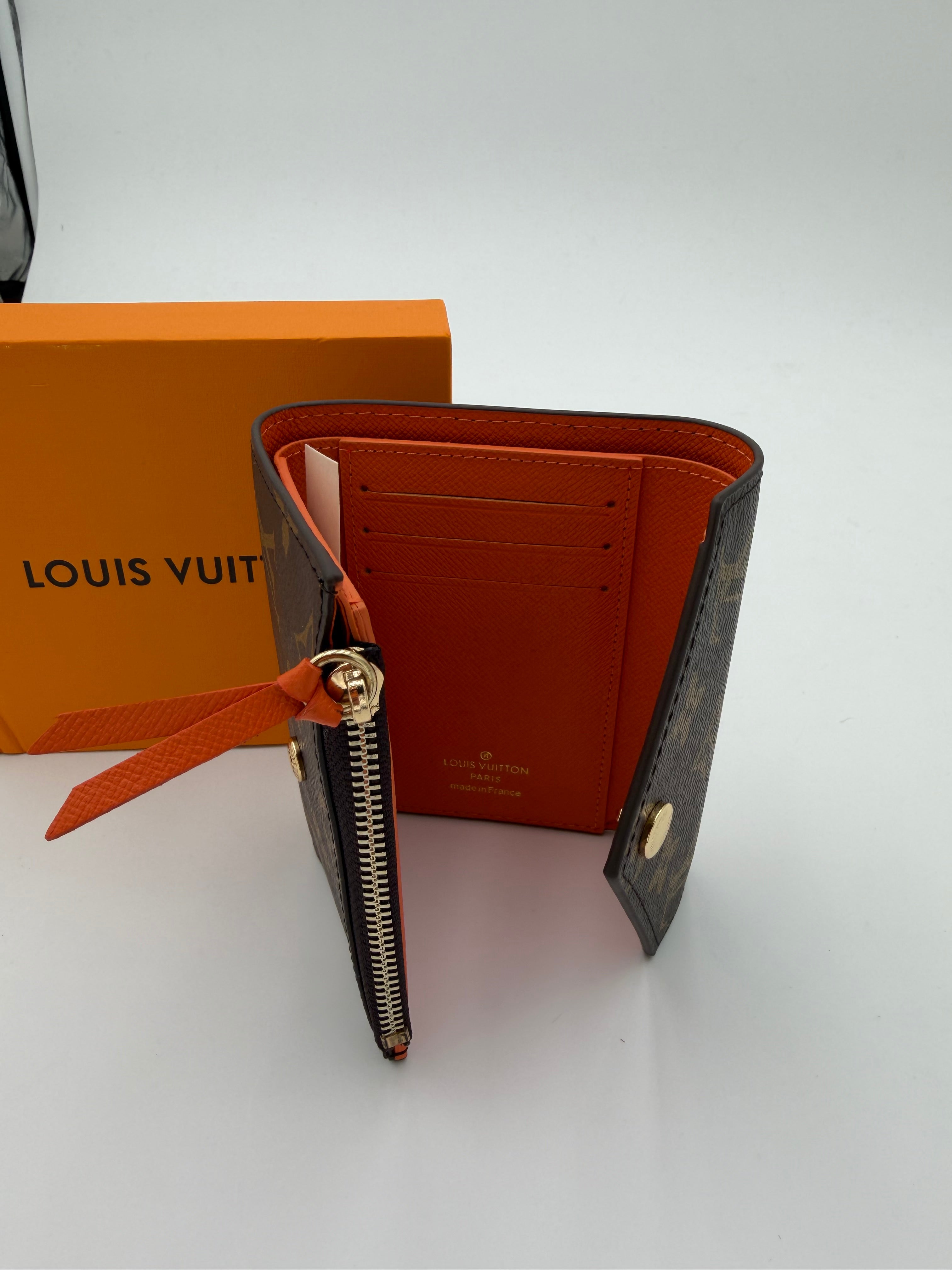 Mini portafoglio orange