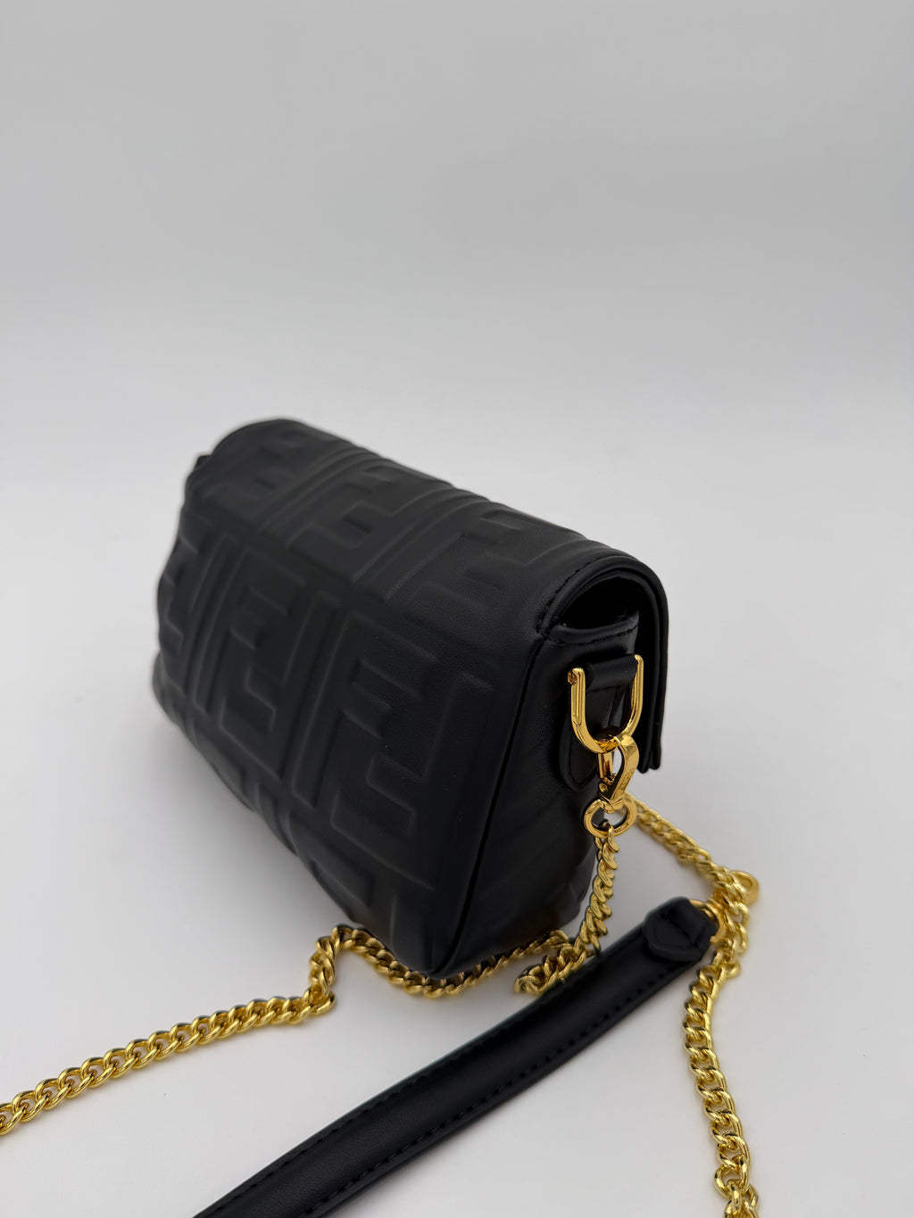 Borsa mini baguette black