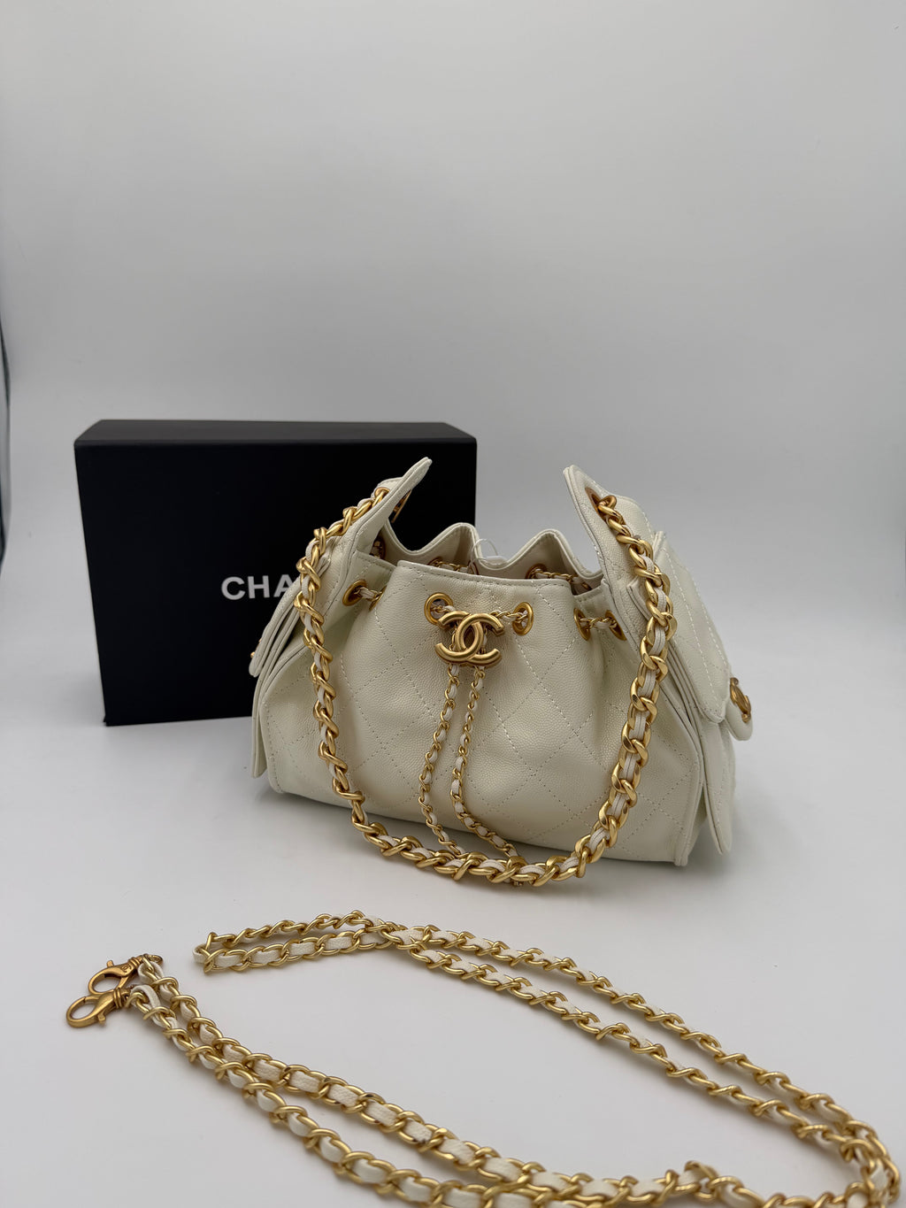 Borsa chany mini white