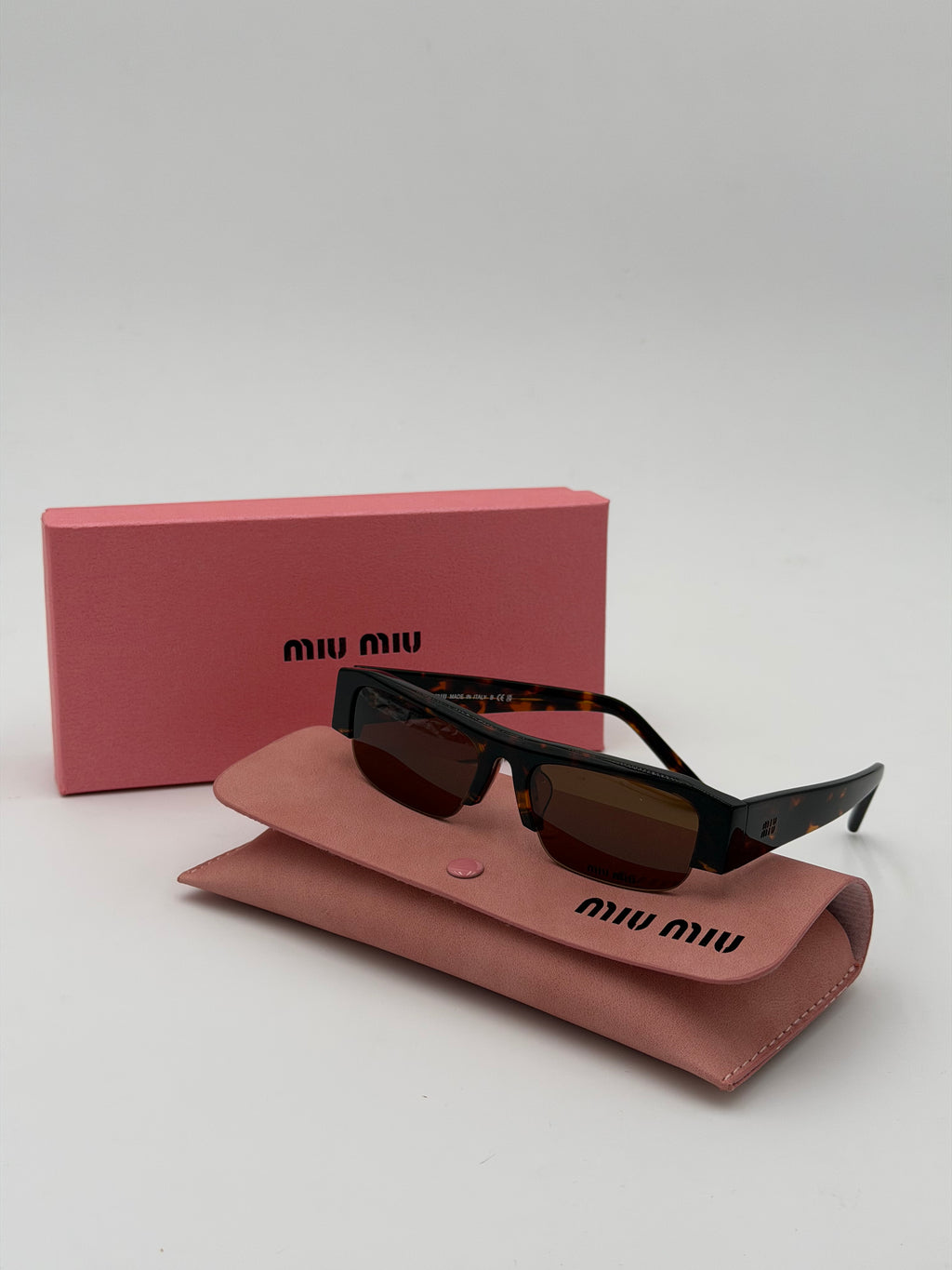 Occhiali miu total brown