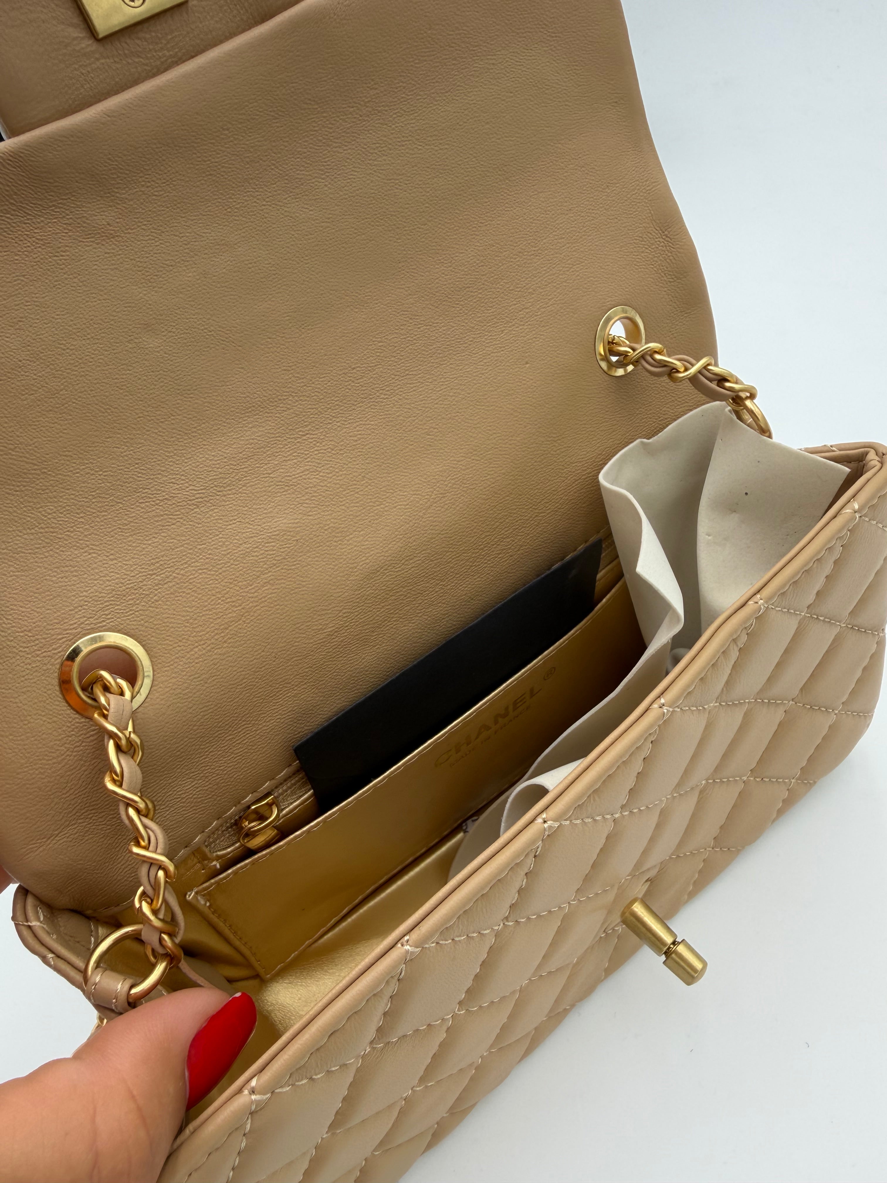 Borsa chany beige 20cm