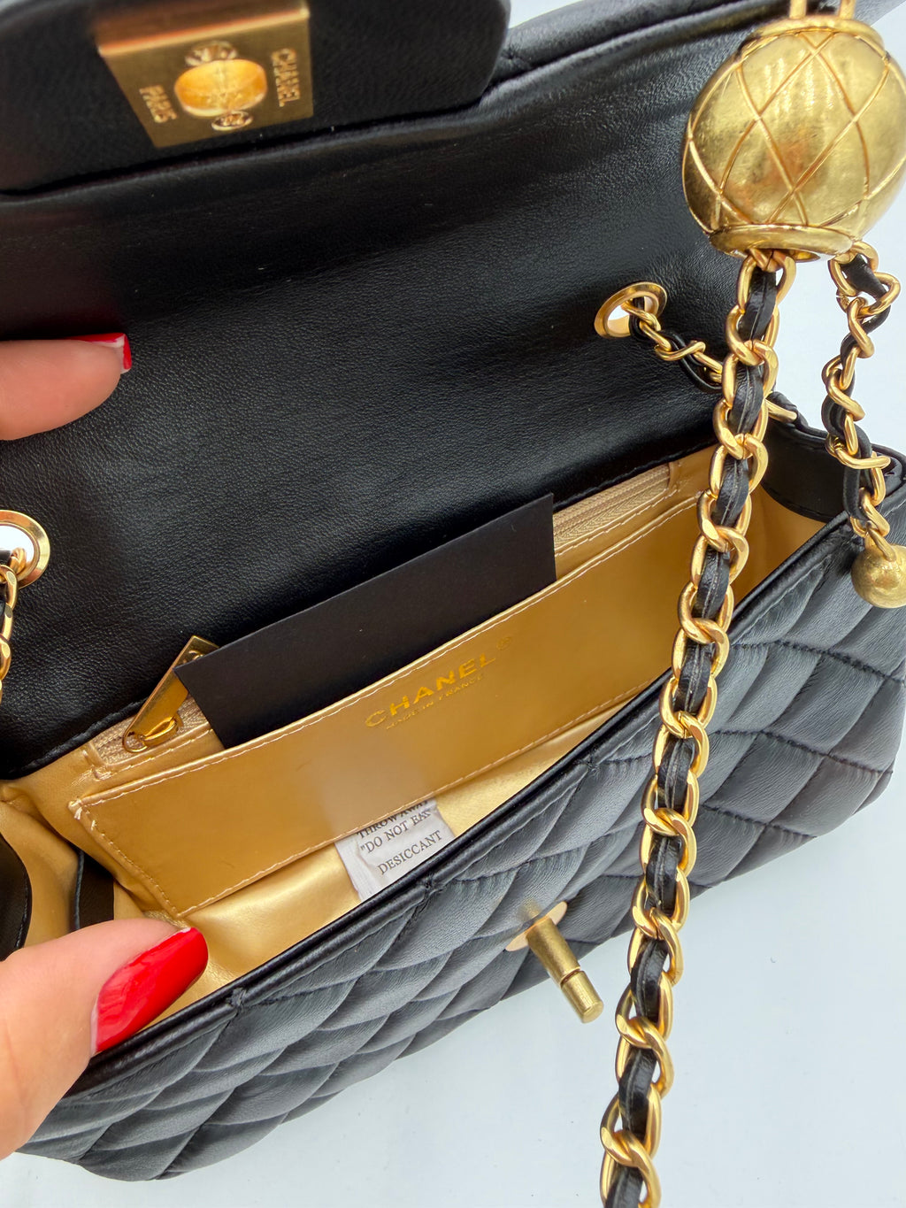 Borsa chany black 20cm