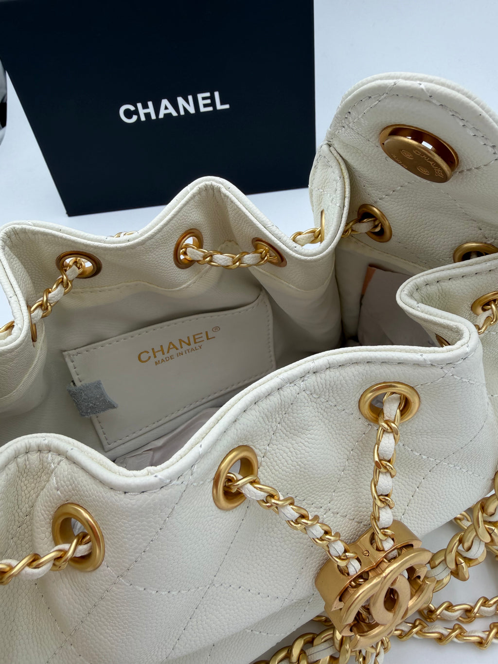 Borsa chany mini white