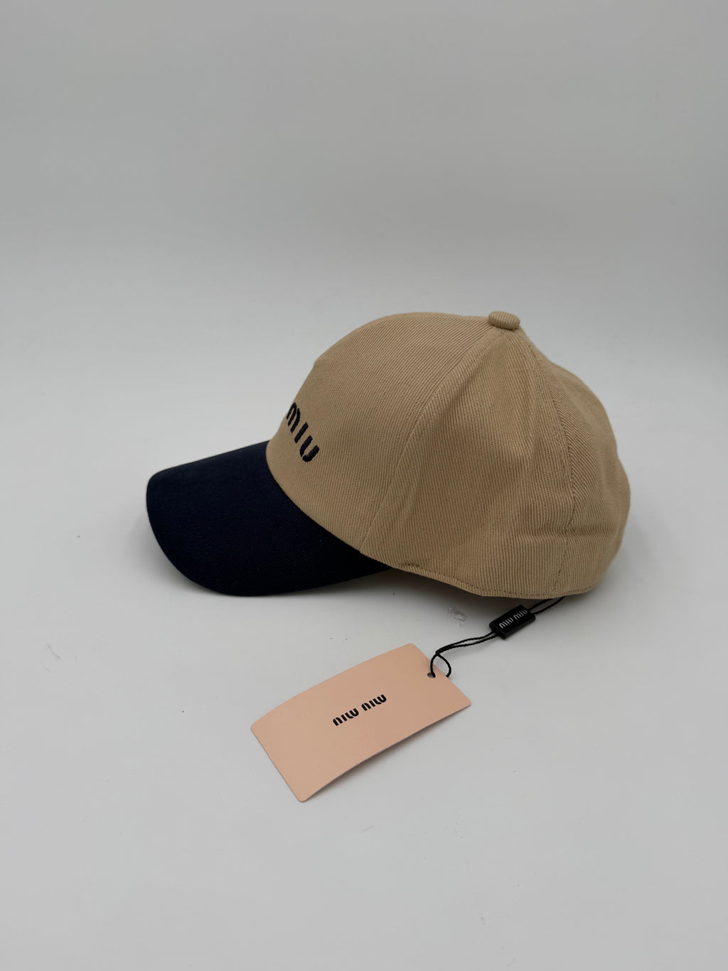 Berretto beige/blu