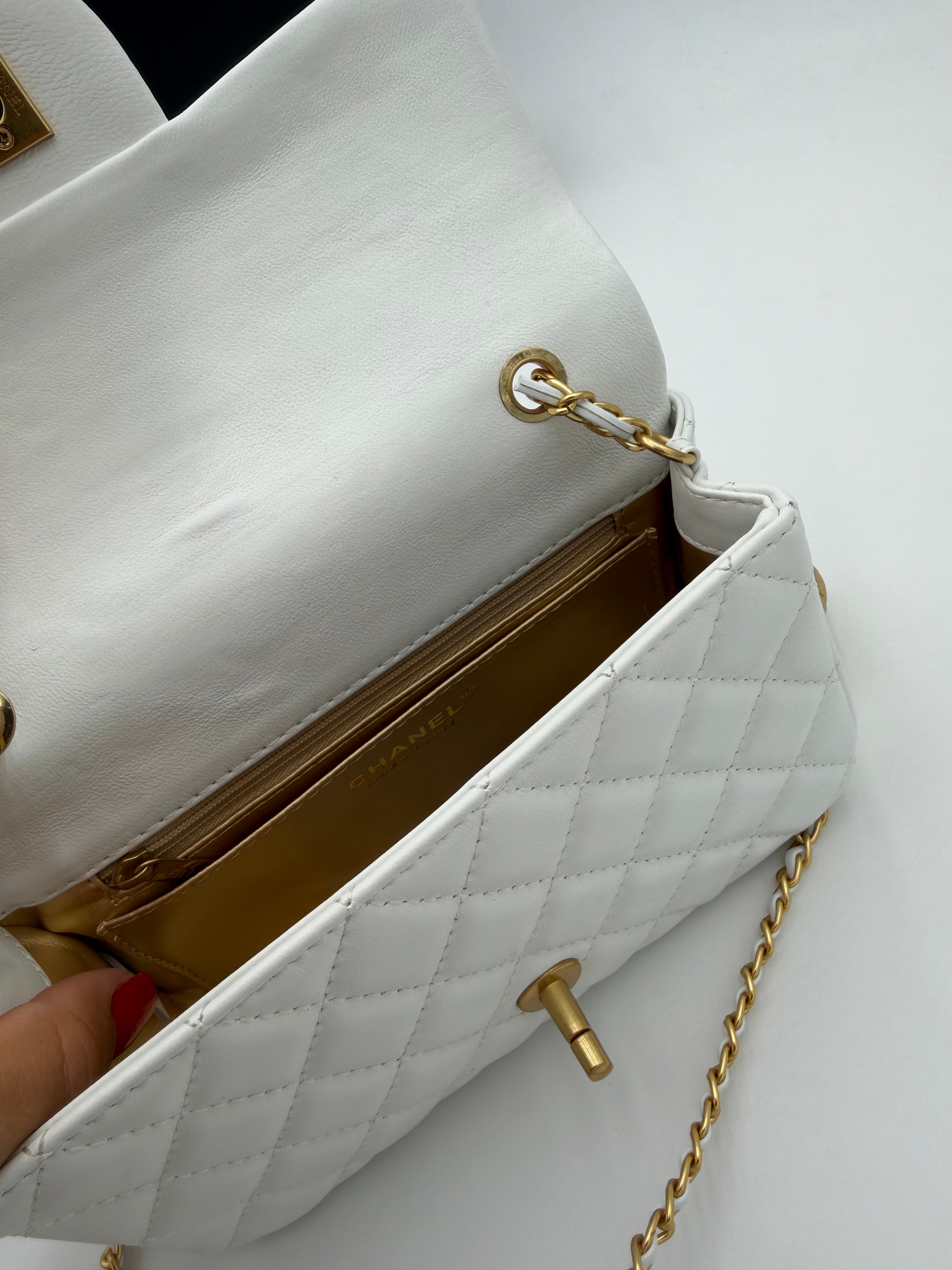 Borsa chany white 20cm