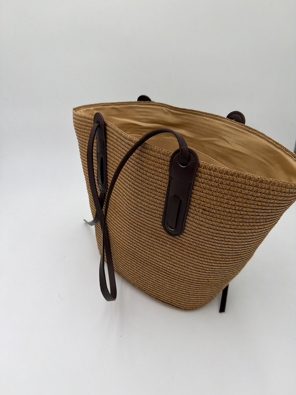 Borsa paglia lowe chocolate