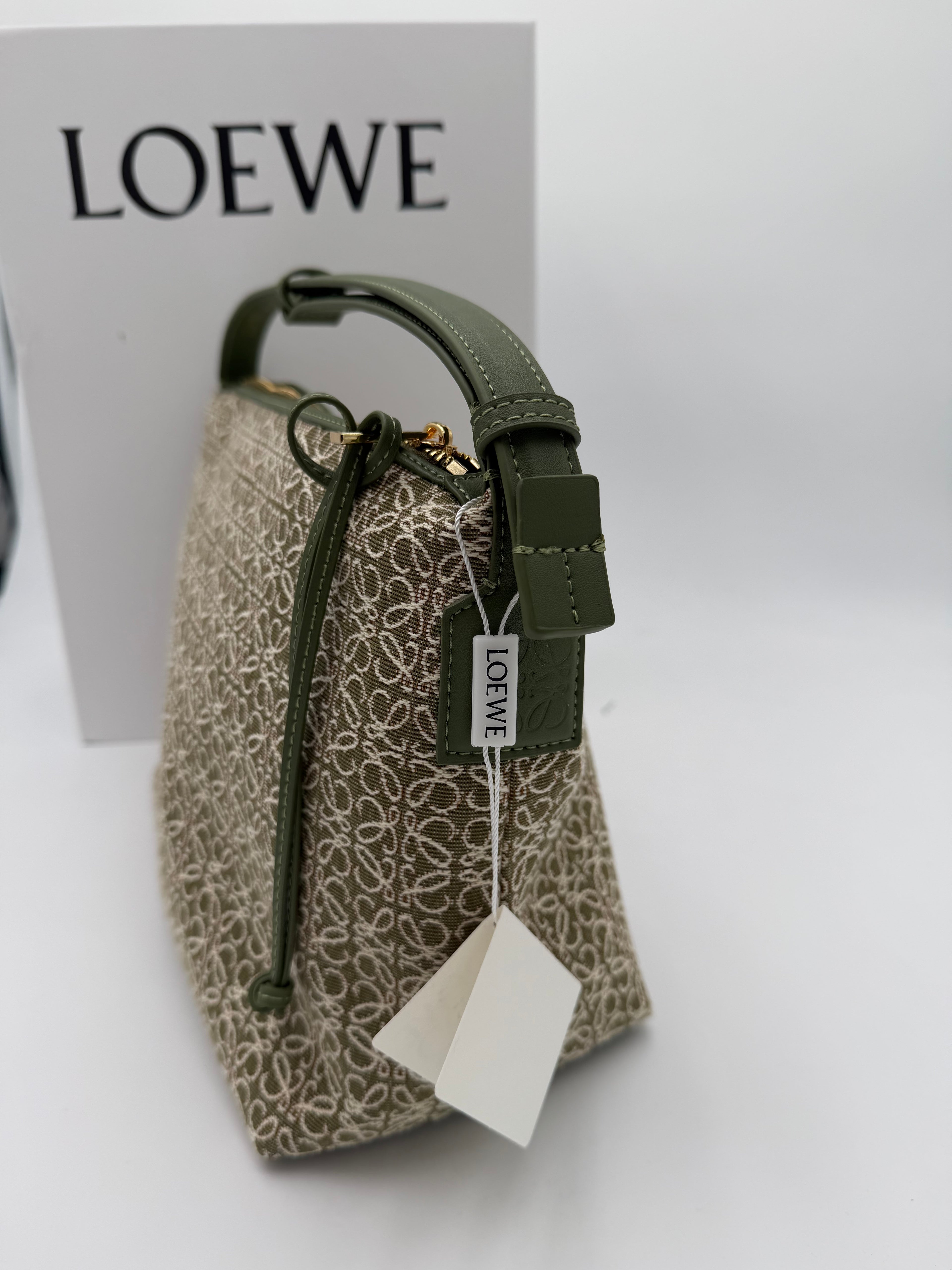 Borsa loewy 30cm verde