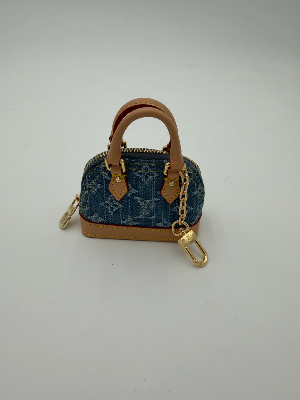 Portachiavi/charm baby Alm denim