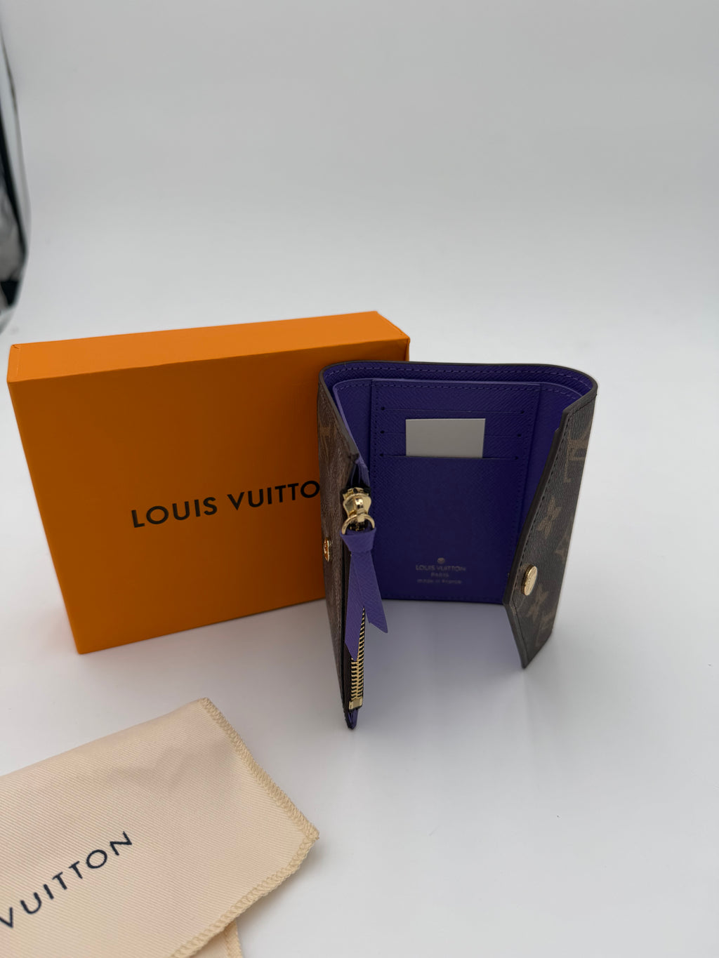 Portafoglio mini violet