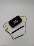 Borsa mini baguette black