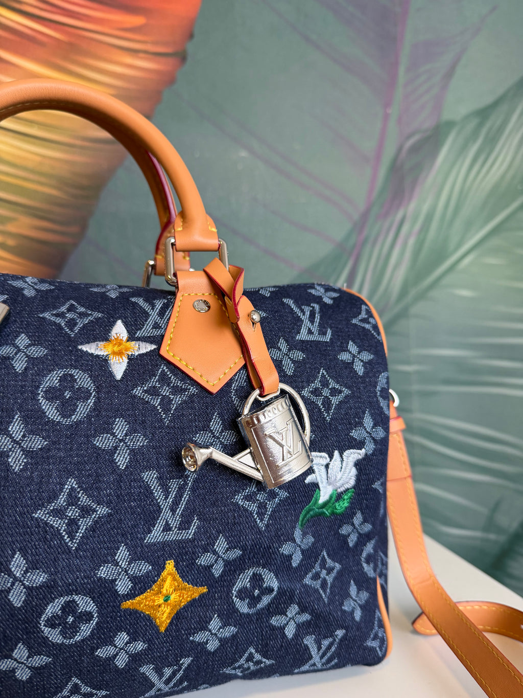 Baule 30 cm denim scuro