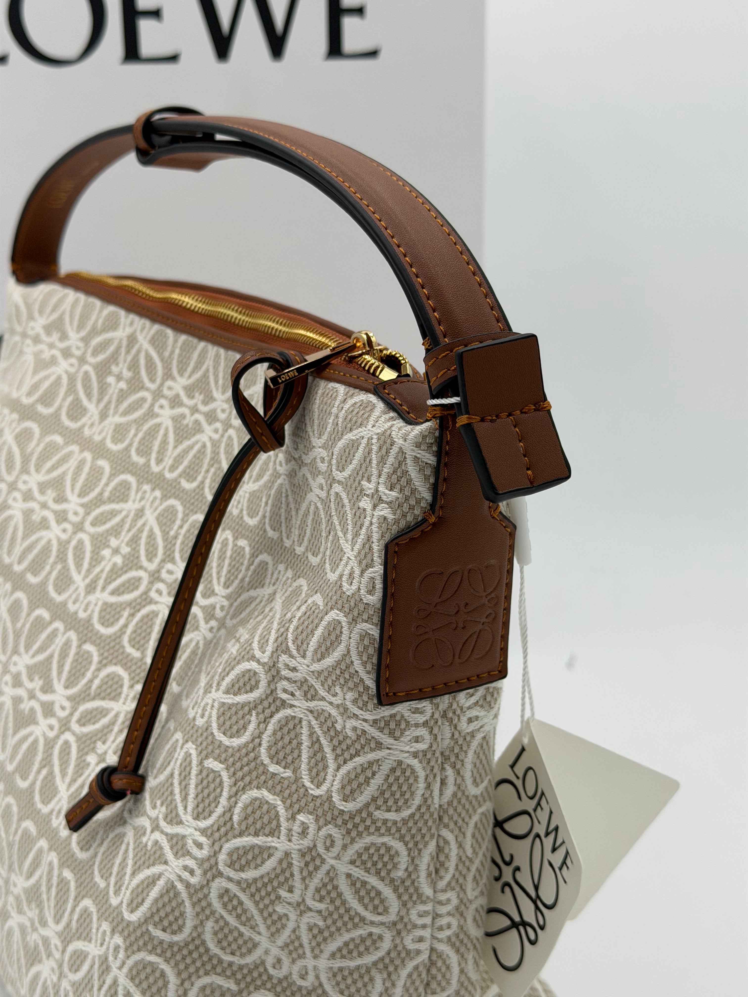 Borsa  loewy 30cm beige