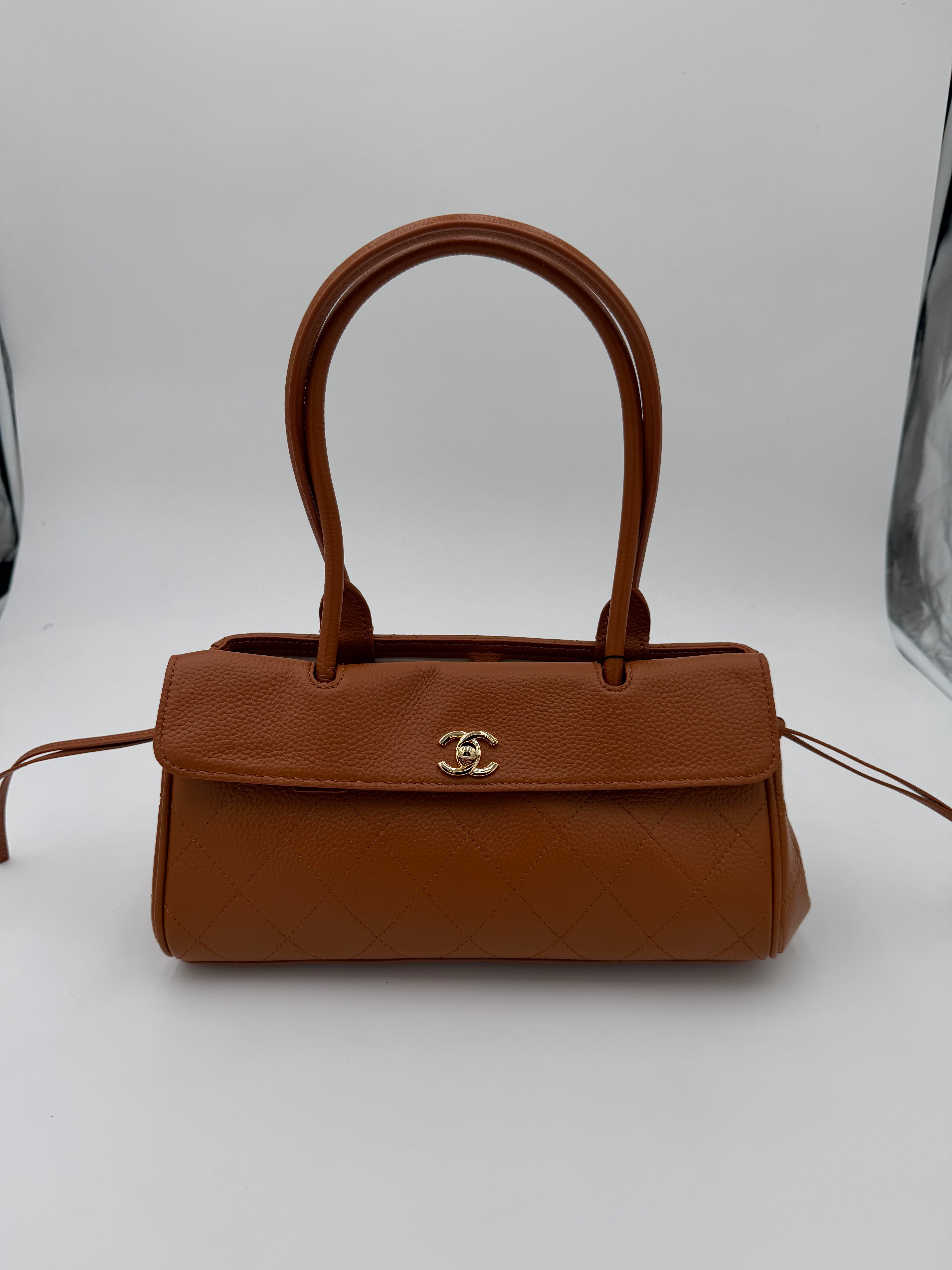 Borsa chardonnay 30 cm camel