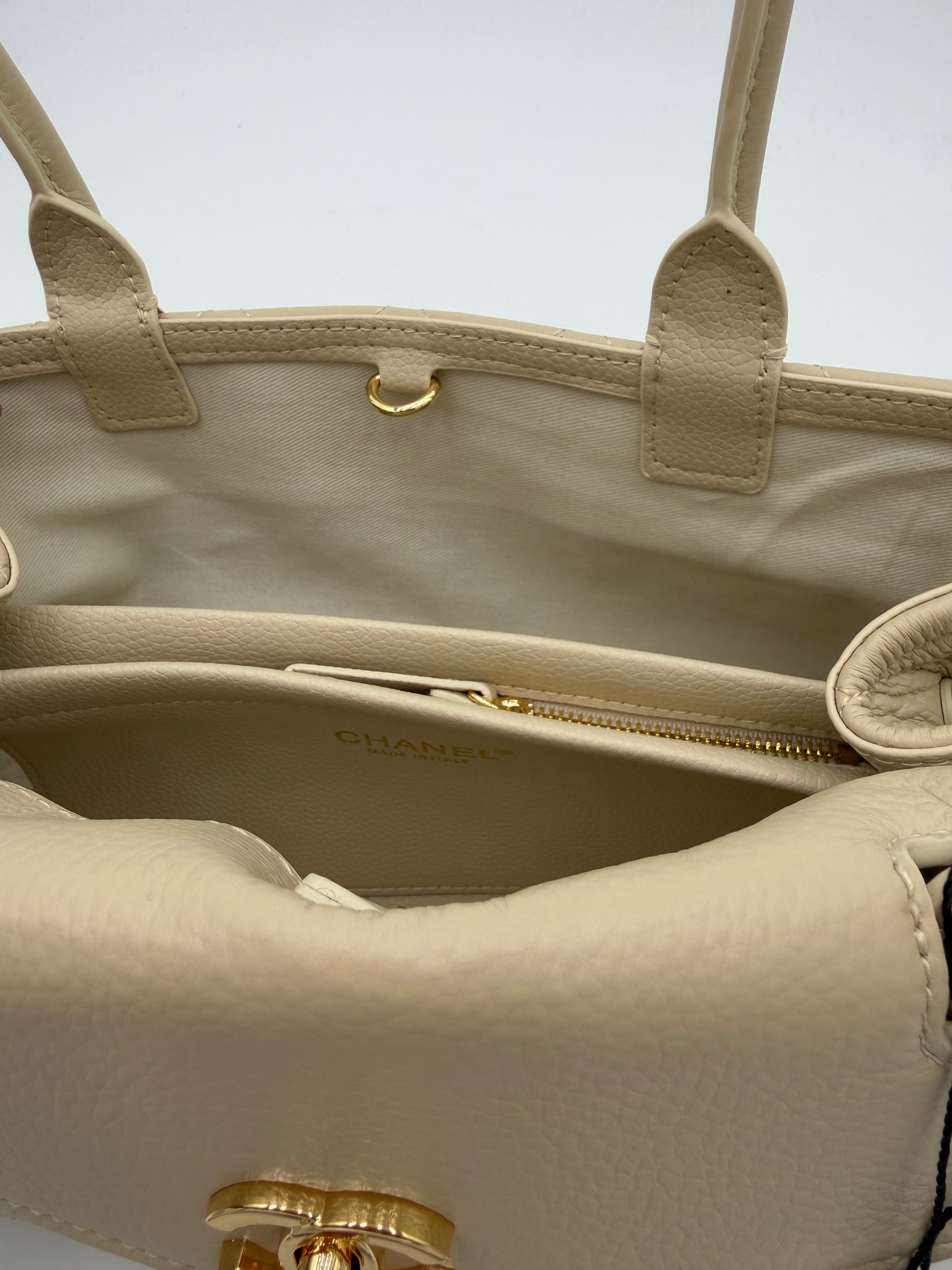 Borsa chardonnay 30 cm crema