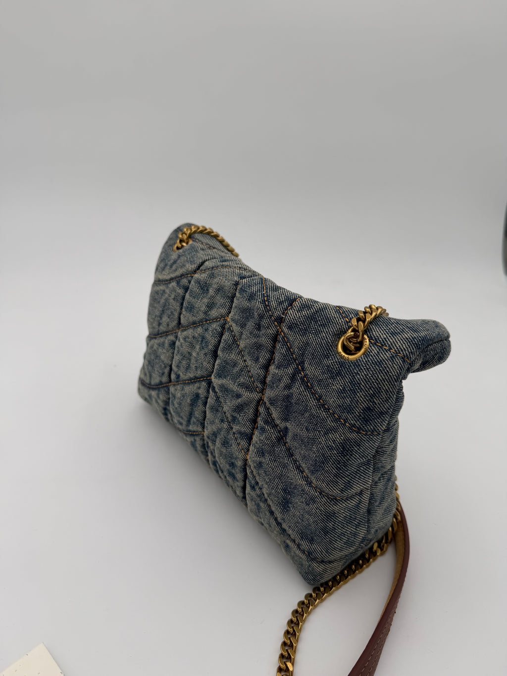 Mini Puffer denim 20 cm