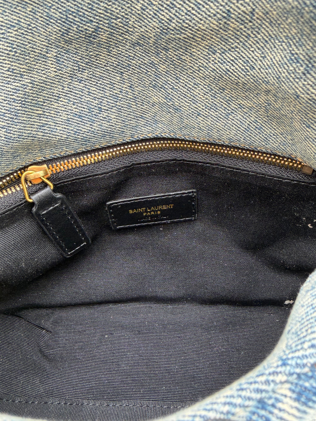 Mini Puffer denim 20 cm