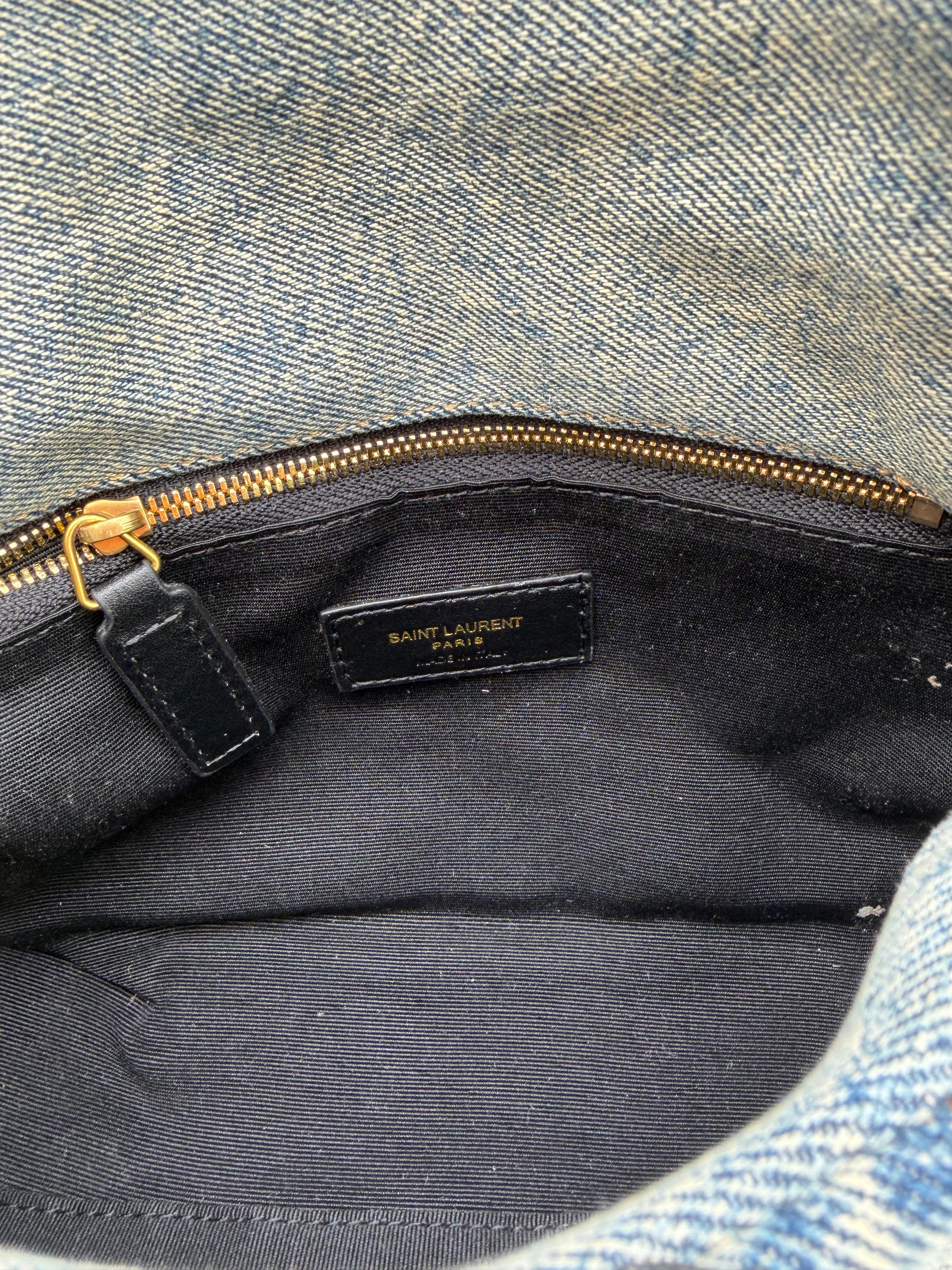 Mini Puffer denim 20 cm
