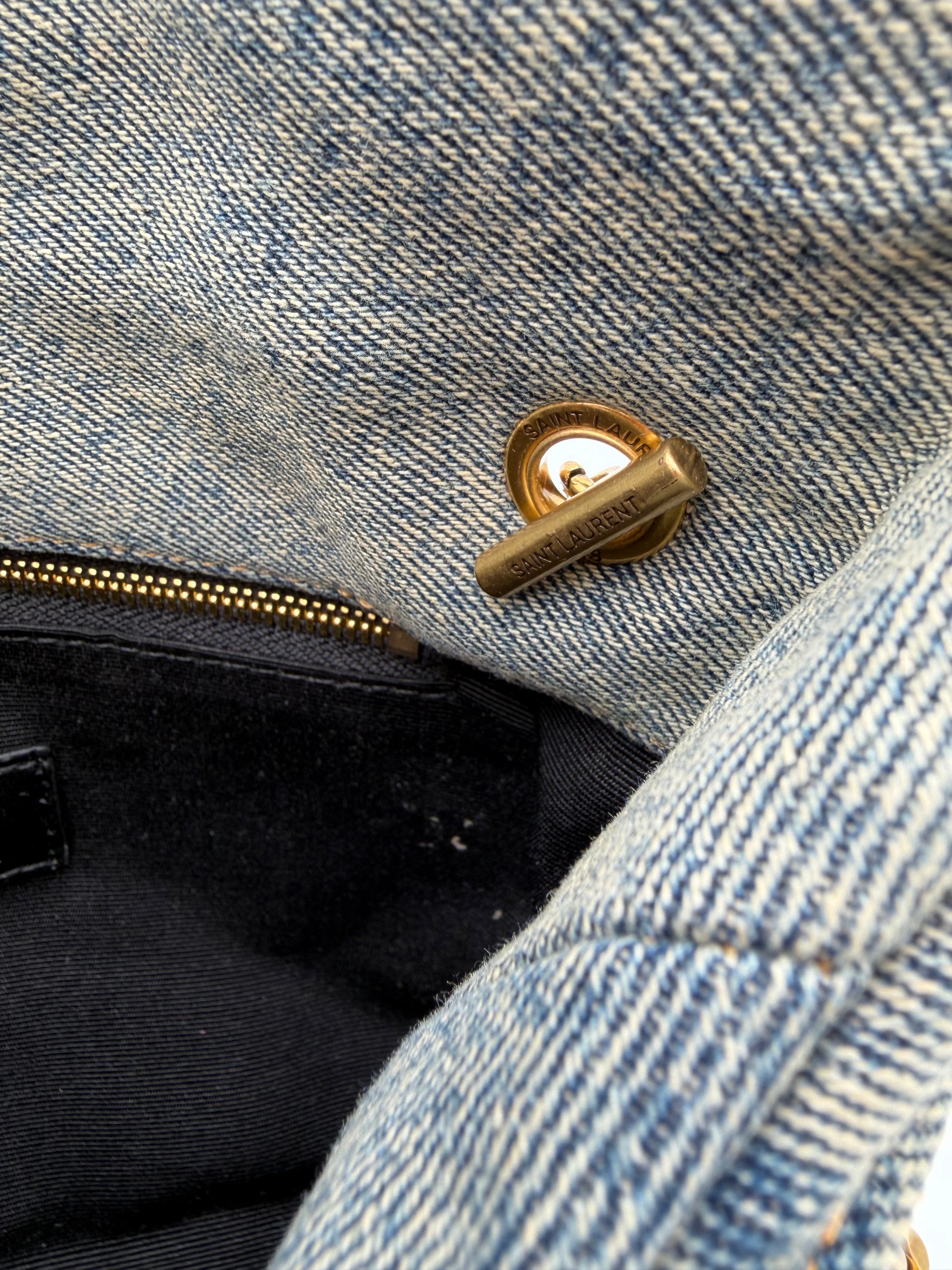 Mini Puffer denim 20 cm