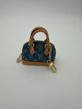 Portachiavi/charm baby Alma denim